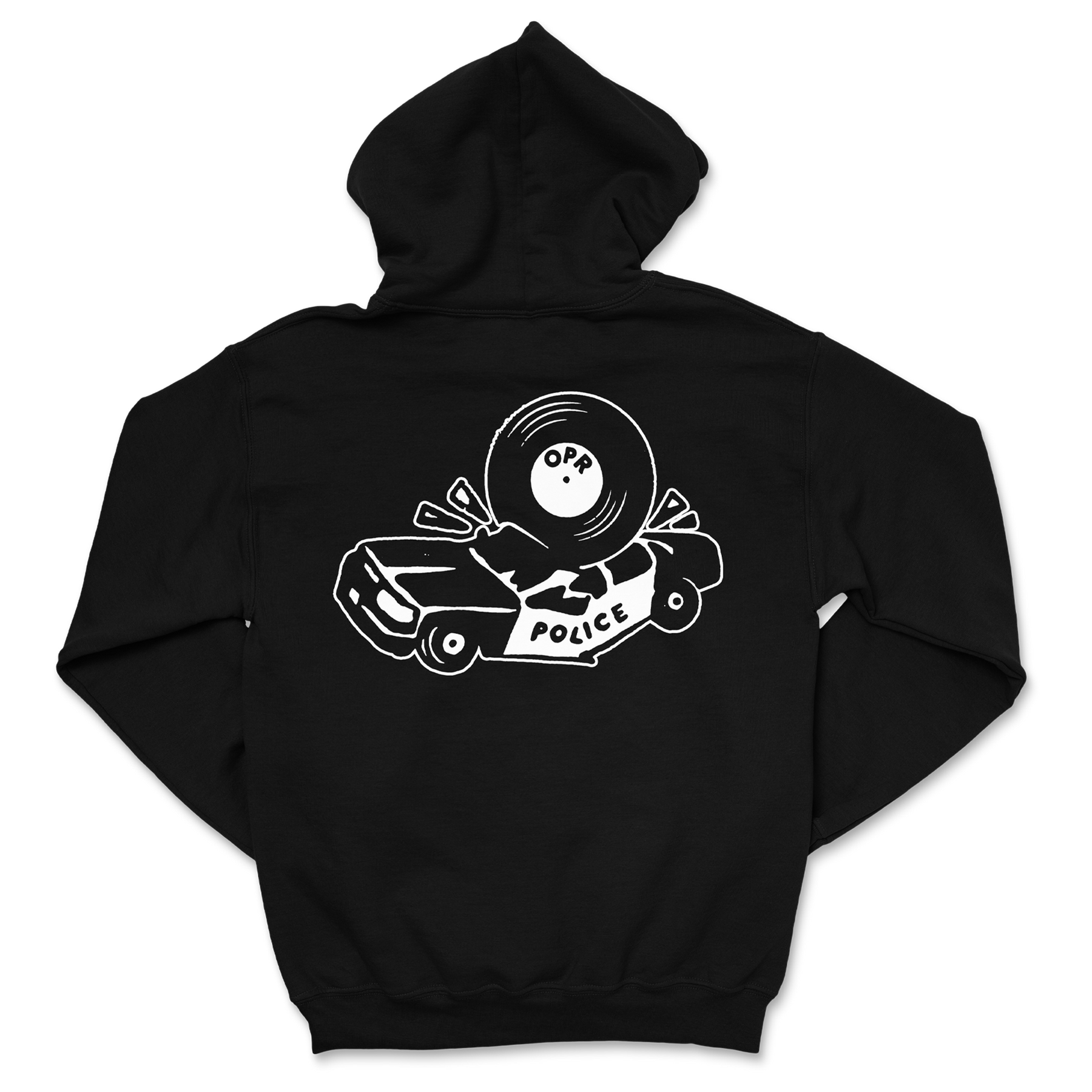 Supreme hoodie police 2024 car